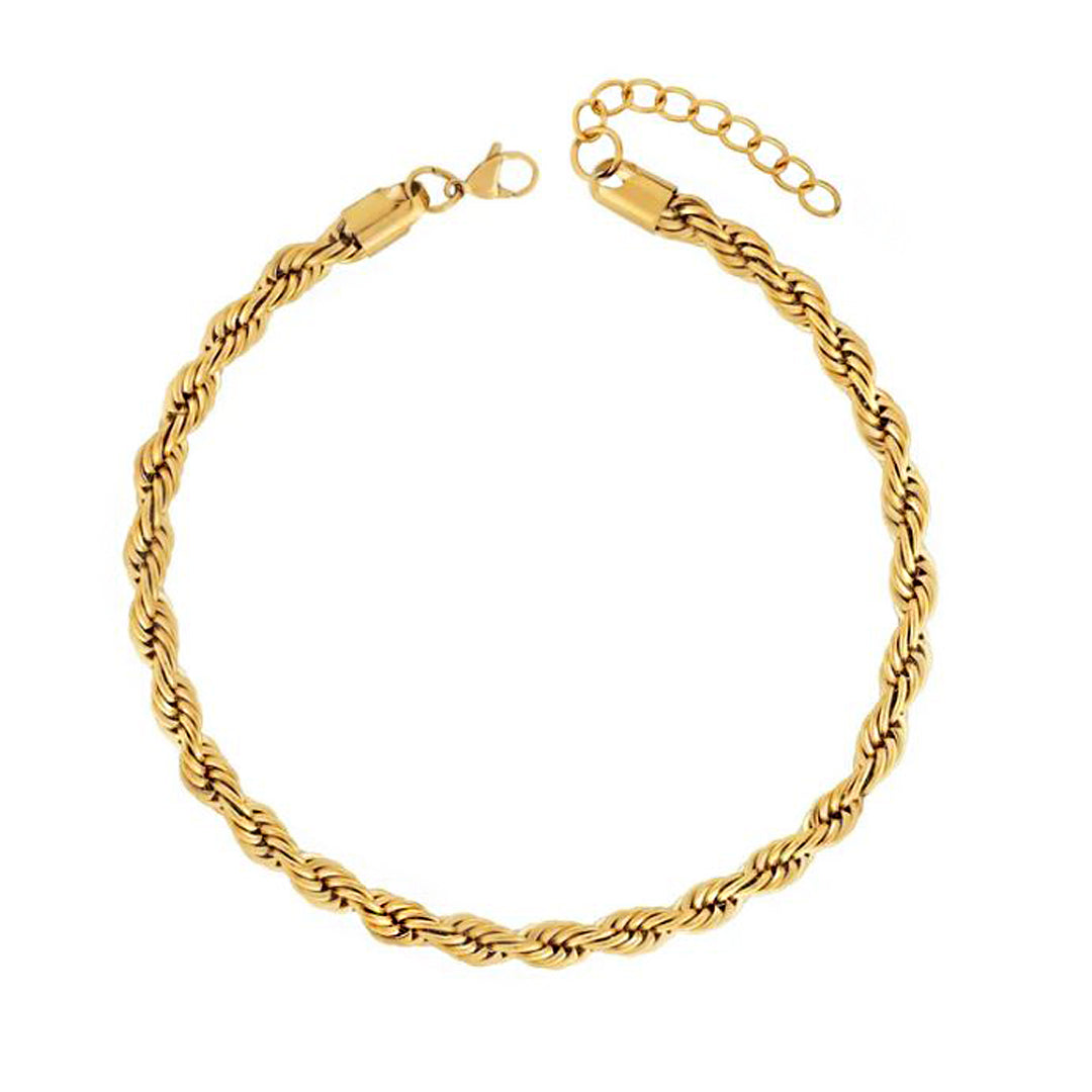 1970. Gold Rope Bracelet