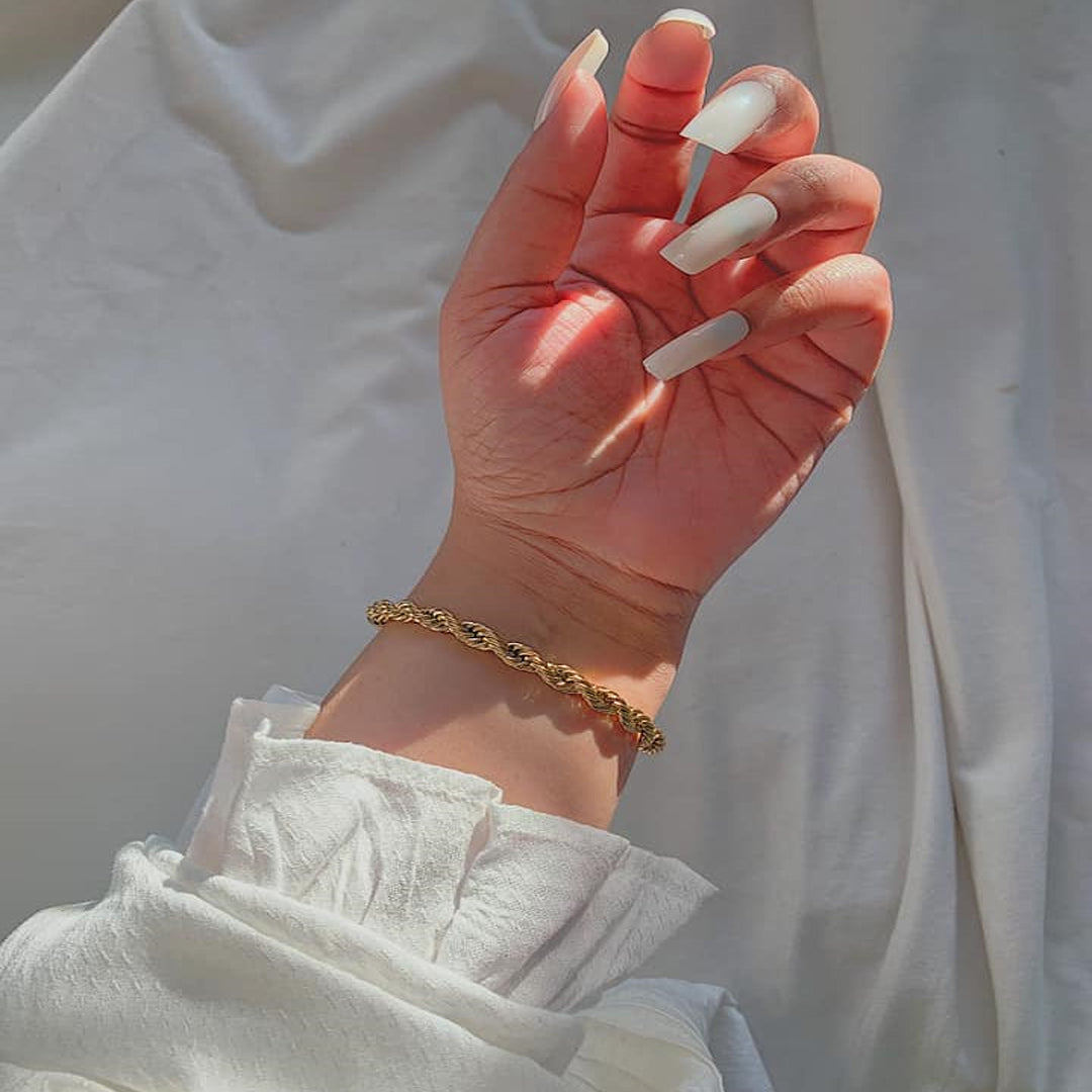 1970. Gold Rope Bracelet