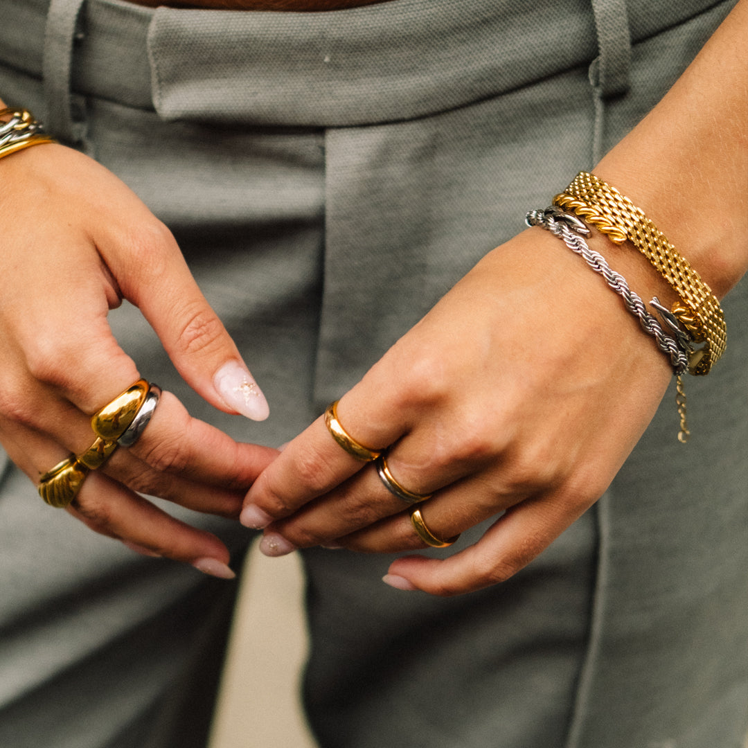 HALCYON. Woven Chain Bracelet