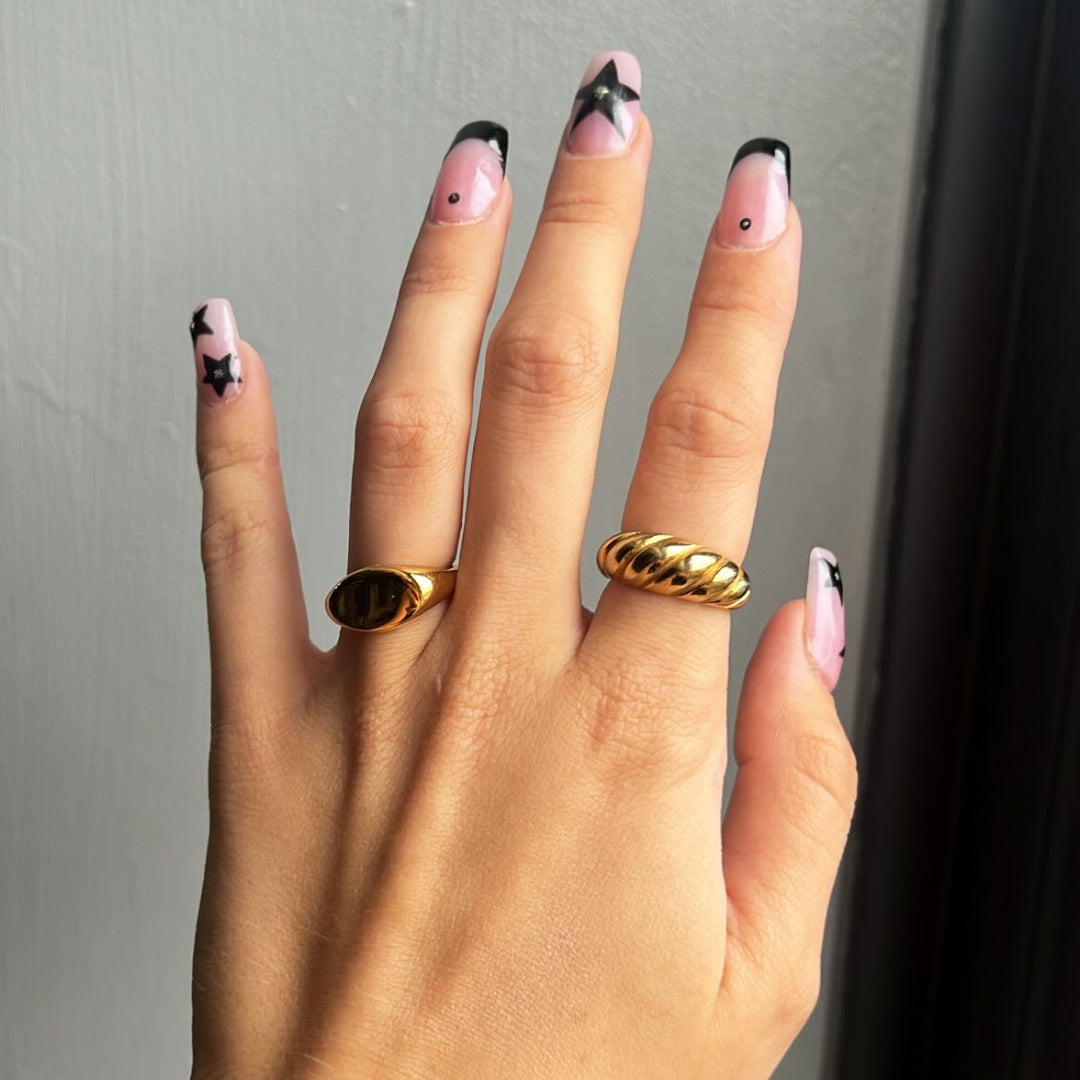 CREED. Gold Signet Ring