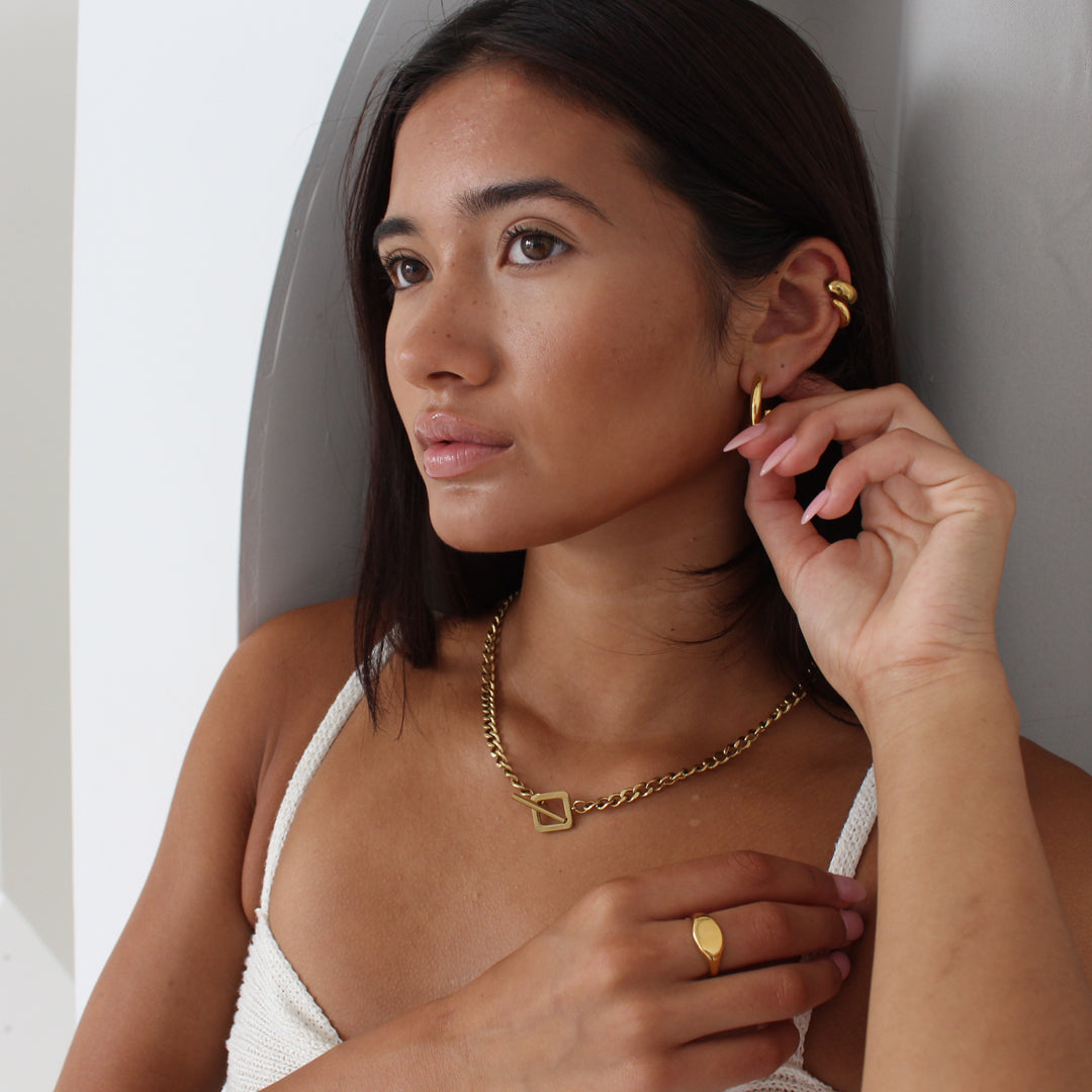 CREED. Gold Signet Ring