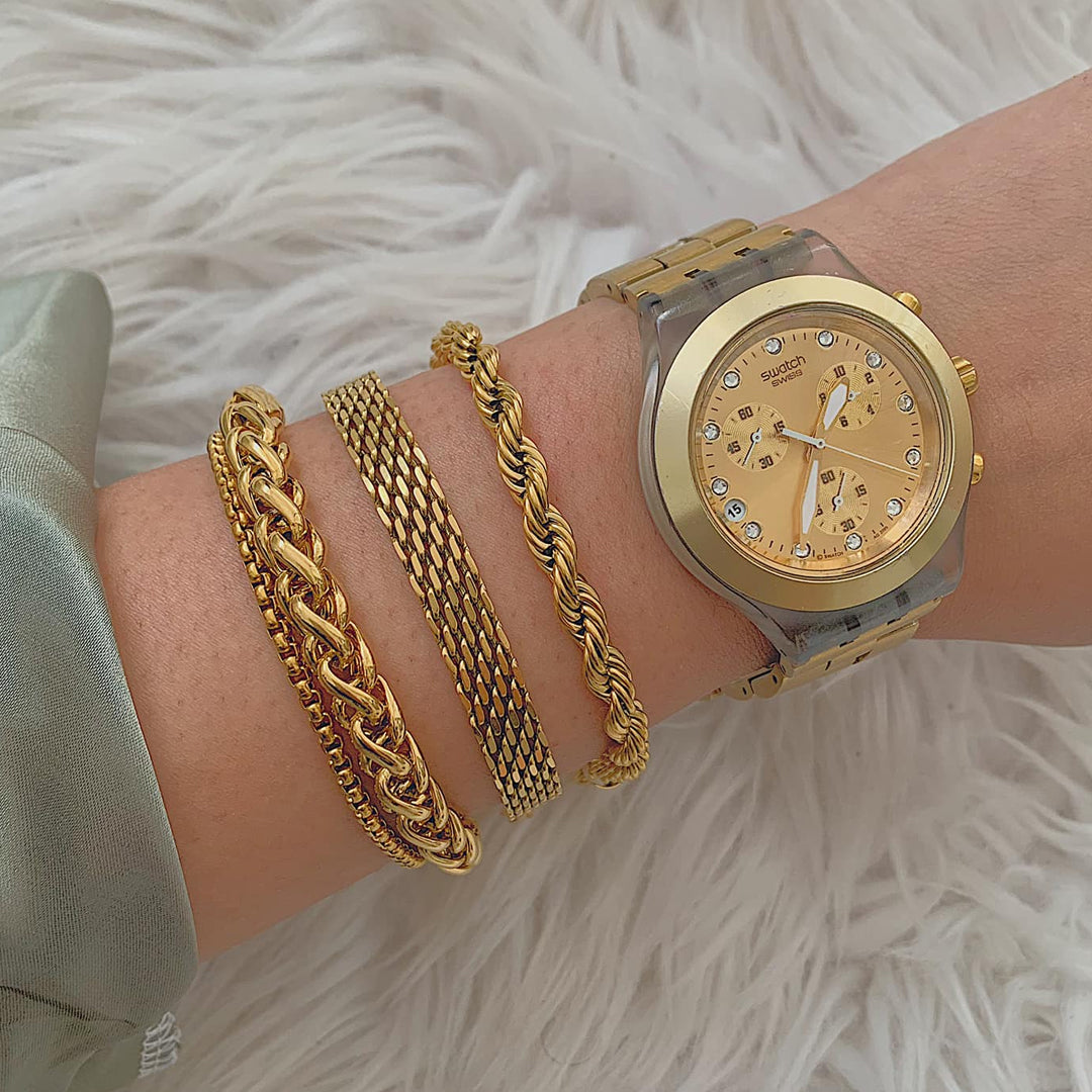 HALCYON. Woven Chain Bracelet IMPERFECT