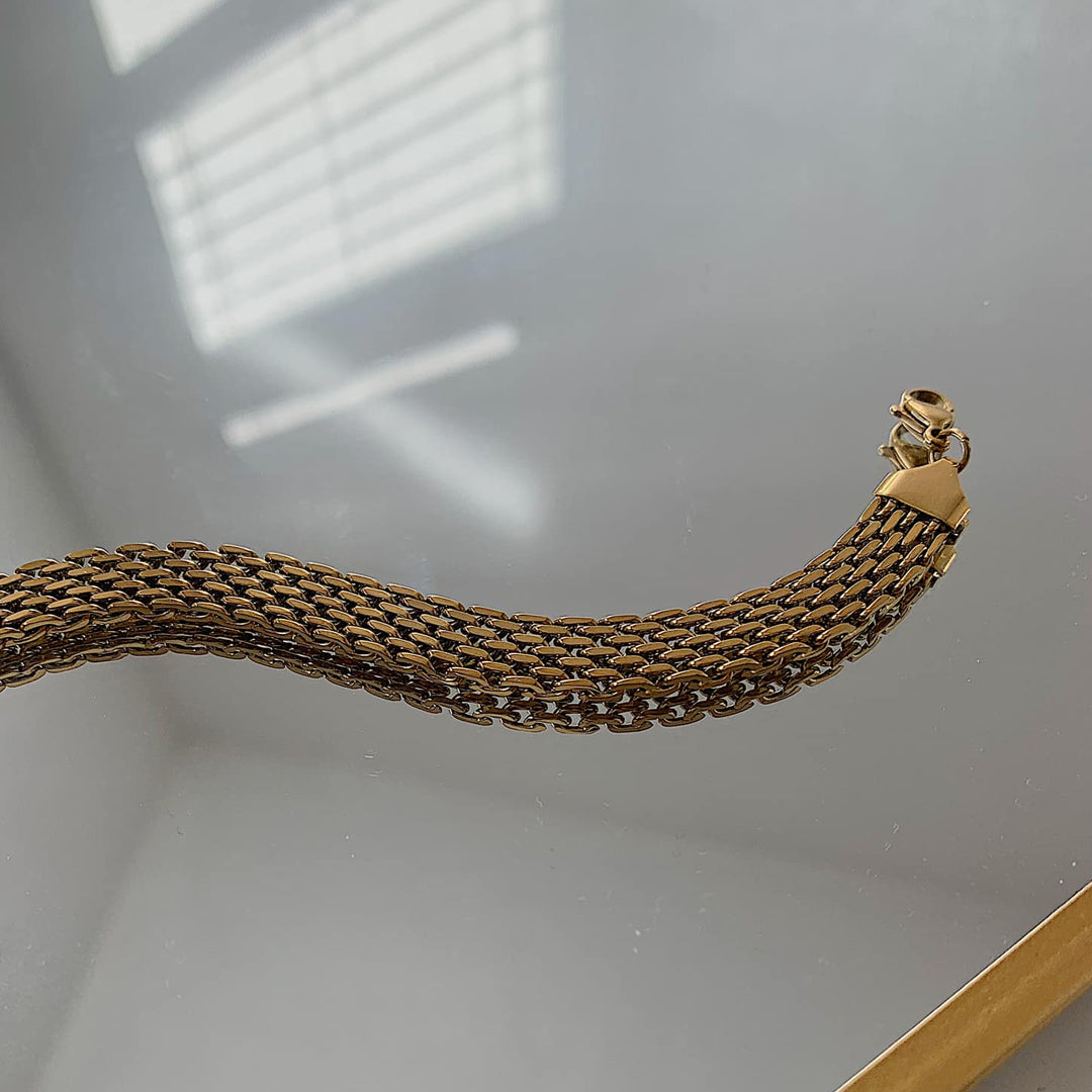 HALCYON. Woven Chain Bracelet