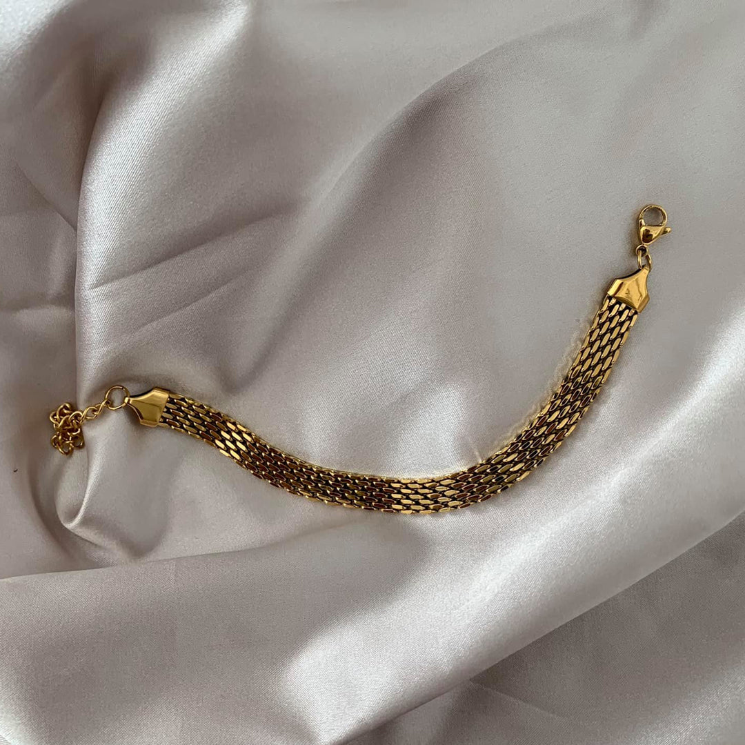 HALCYON. Woven Chain Bracelet