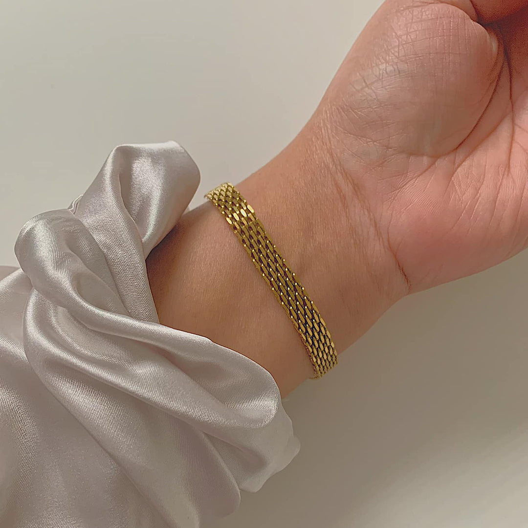 HALCYON. Woven Chain Bracelet IMPERFECT