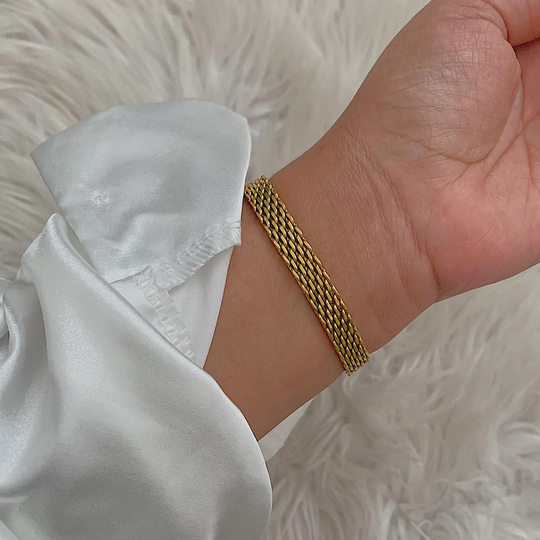HALCYON. Woven Chain Bracelet IMPERFECT