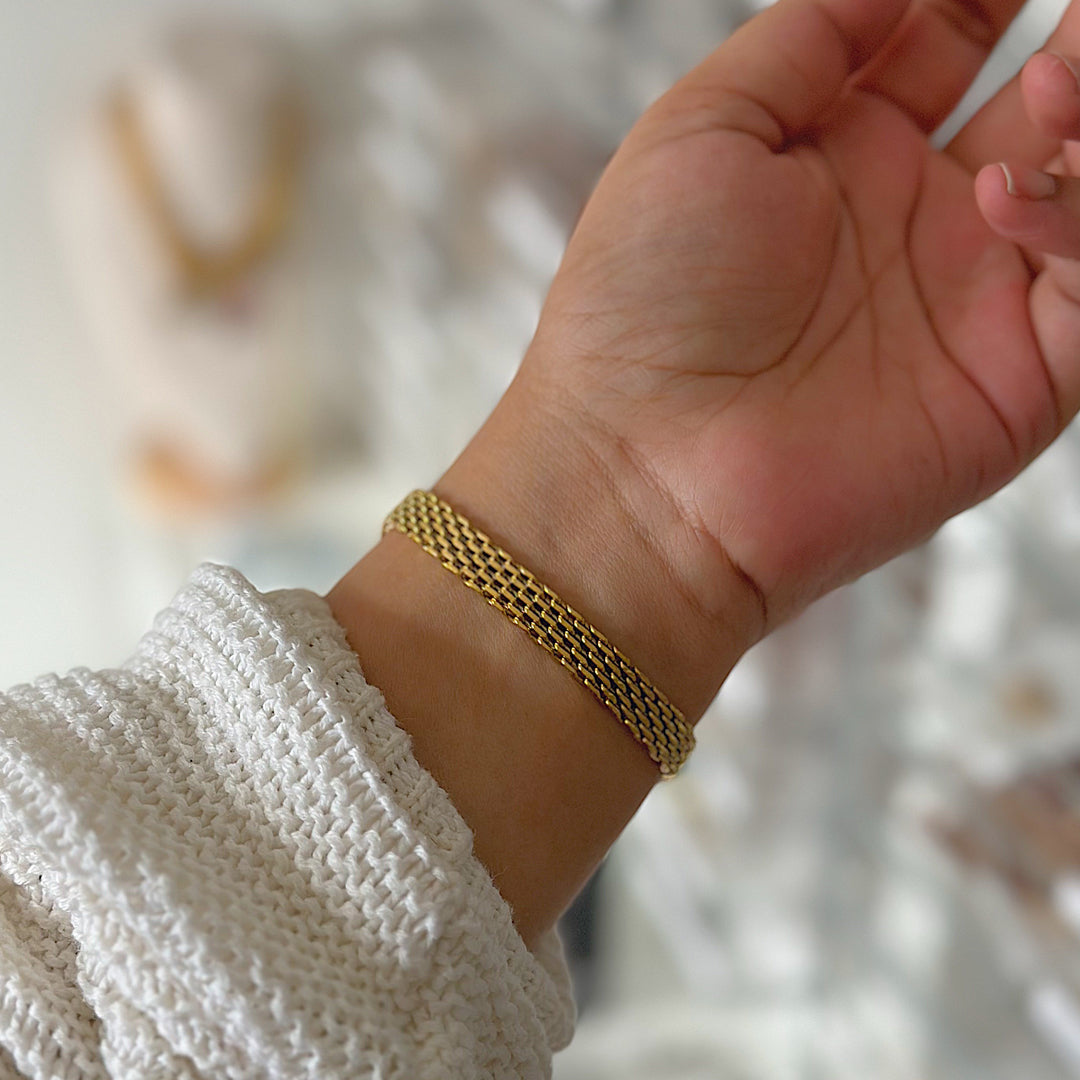 HALCYON. Woven Chain Bracelet