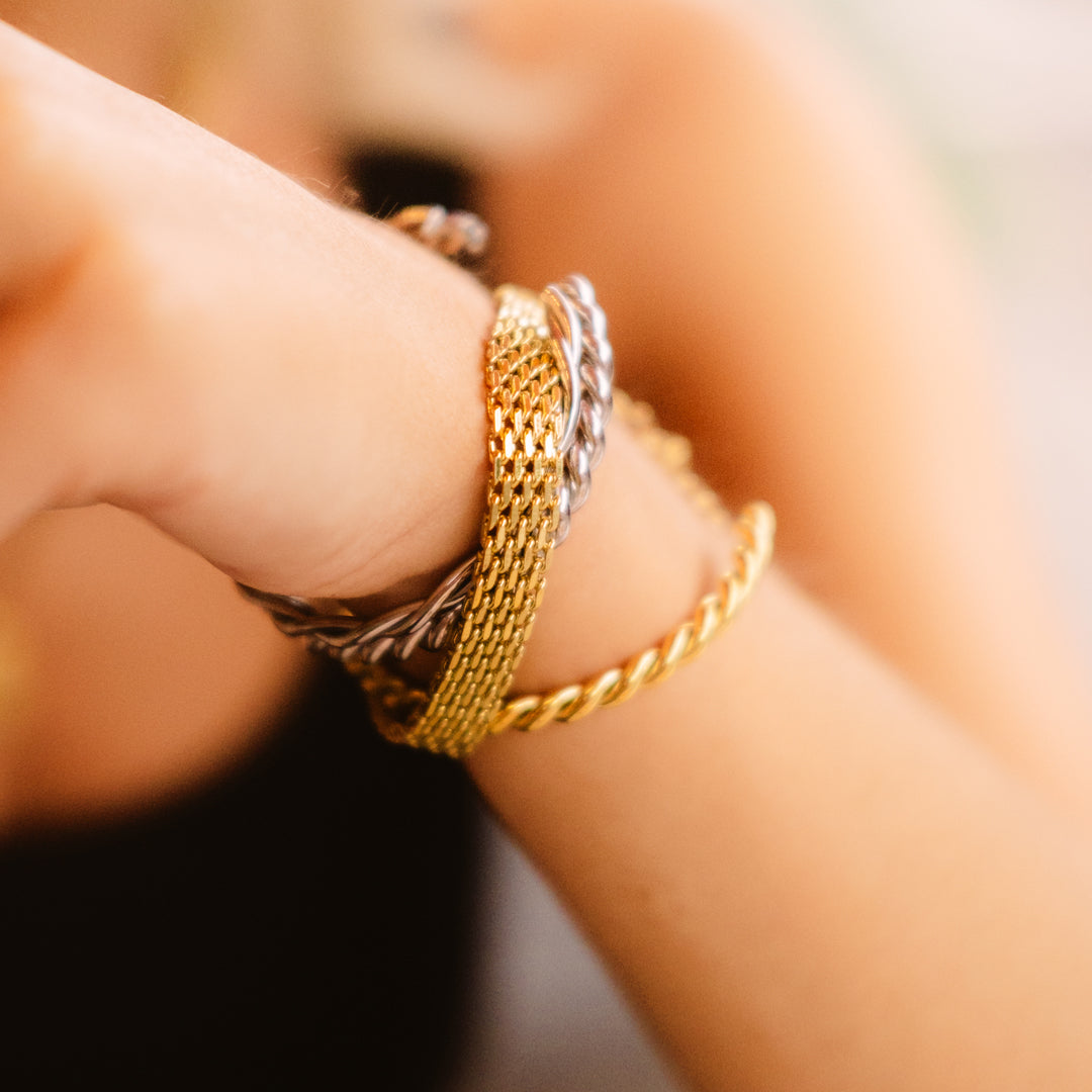 HALCYON. Woven Chain Bracelet