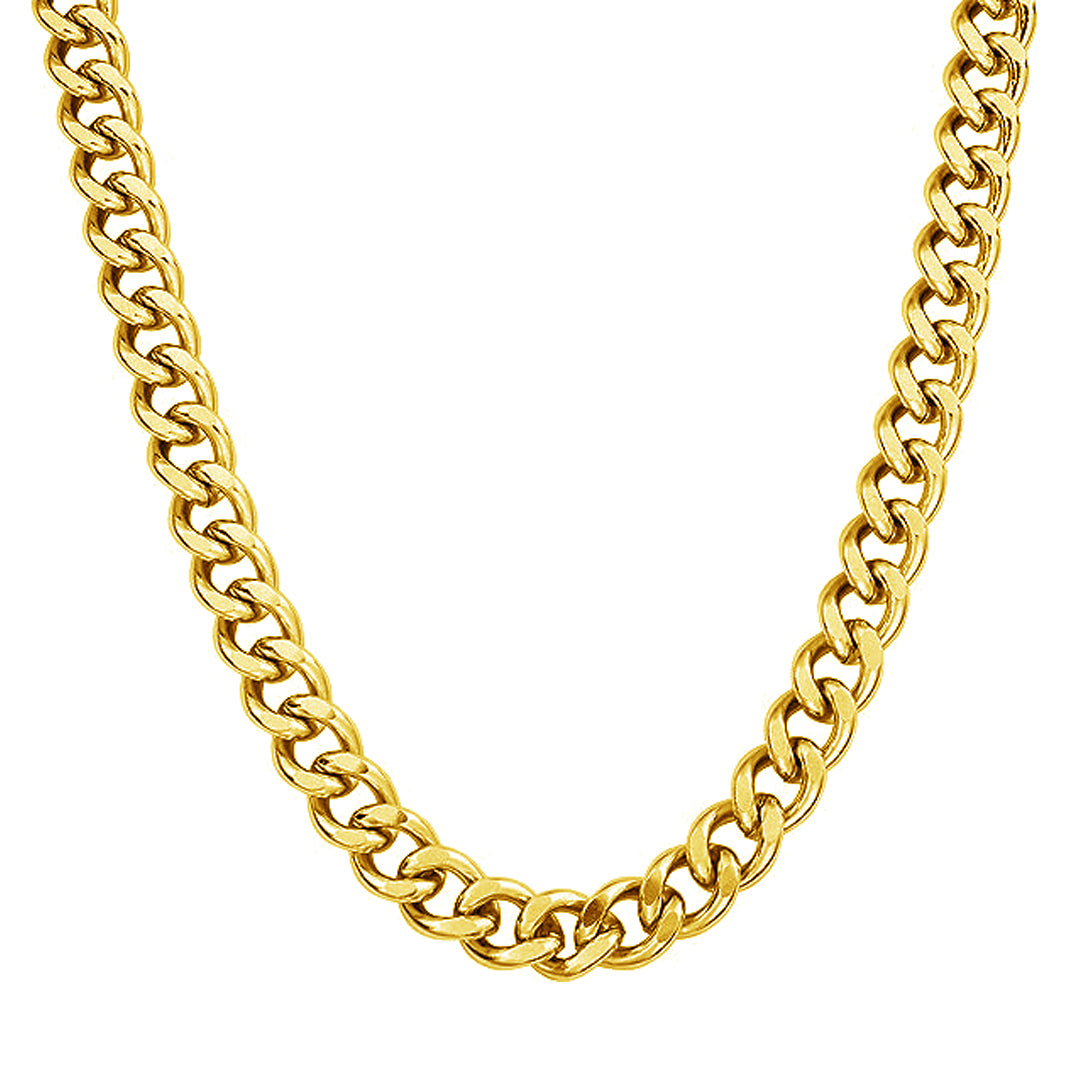KINGSLEY. Chunky Gold Chain Necklace