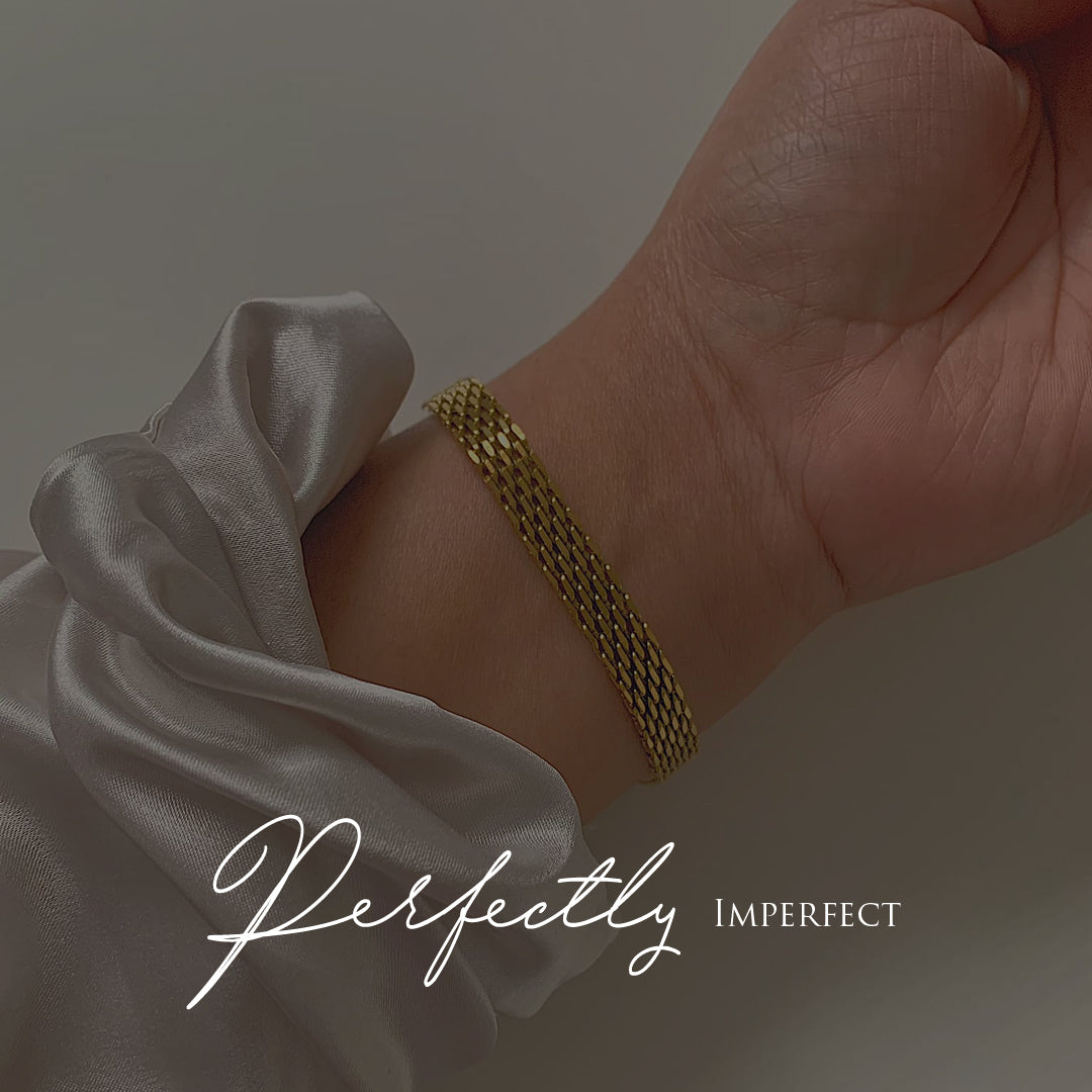 HALCYON. Woven Chain Bracelet IMPERFECT