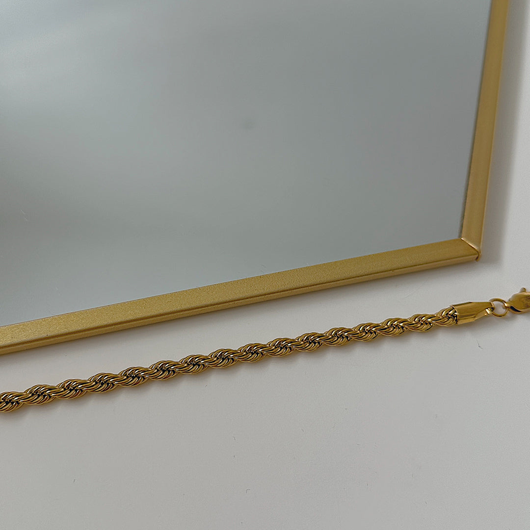 1970. Gold Rope Bracelet