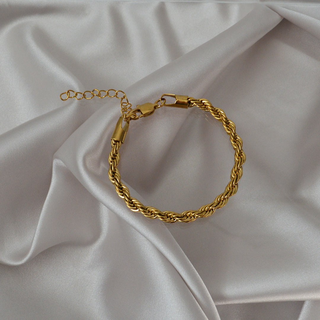 1970. Gold Rope Bracelet