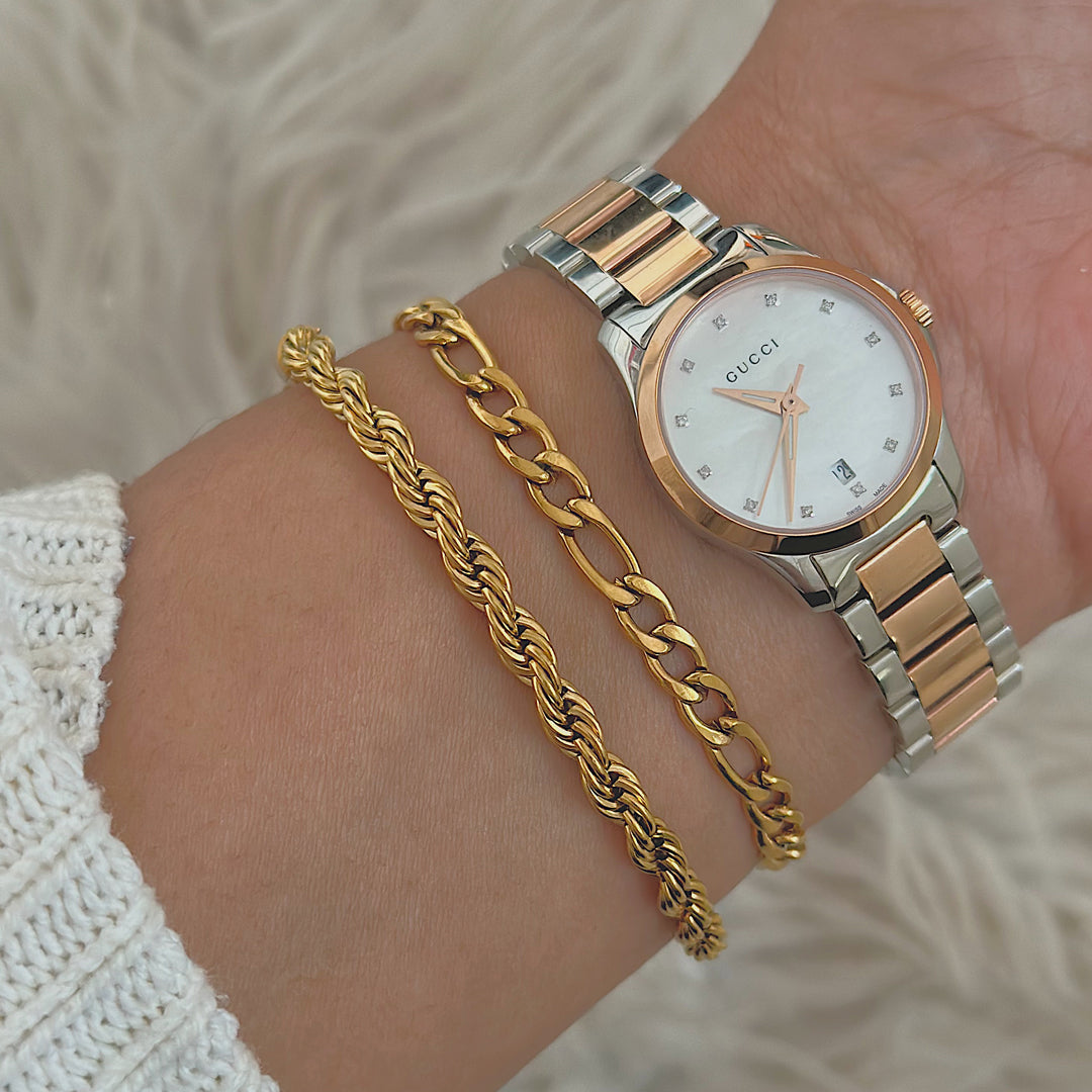 1970. Gold Rope Bracelet
