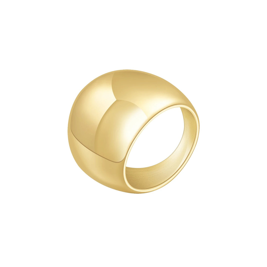 COUTURE. Gold XL Dome Ring