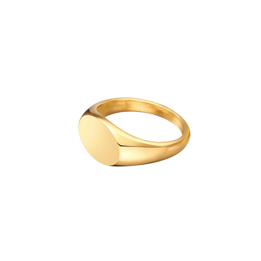 CREED. Gold Signet Ring IMPERFECT