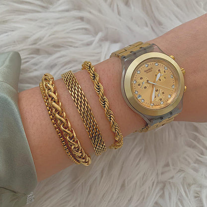 HALCYON. Woven Chain Bracelet IMPERFECT