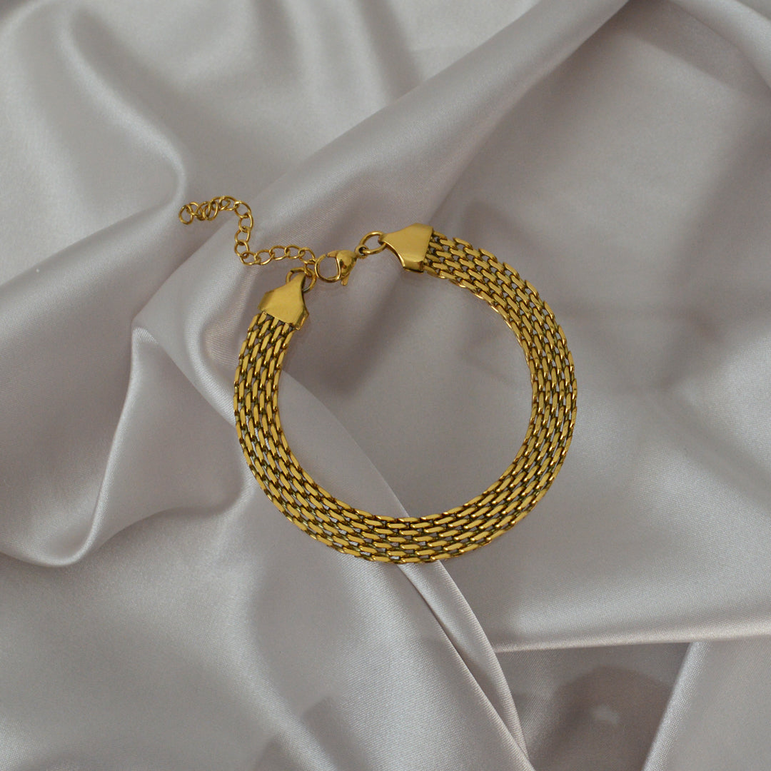 HALCYON. Woven Chain Bracelet
