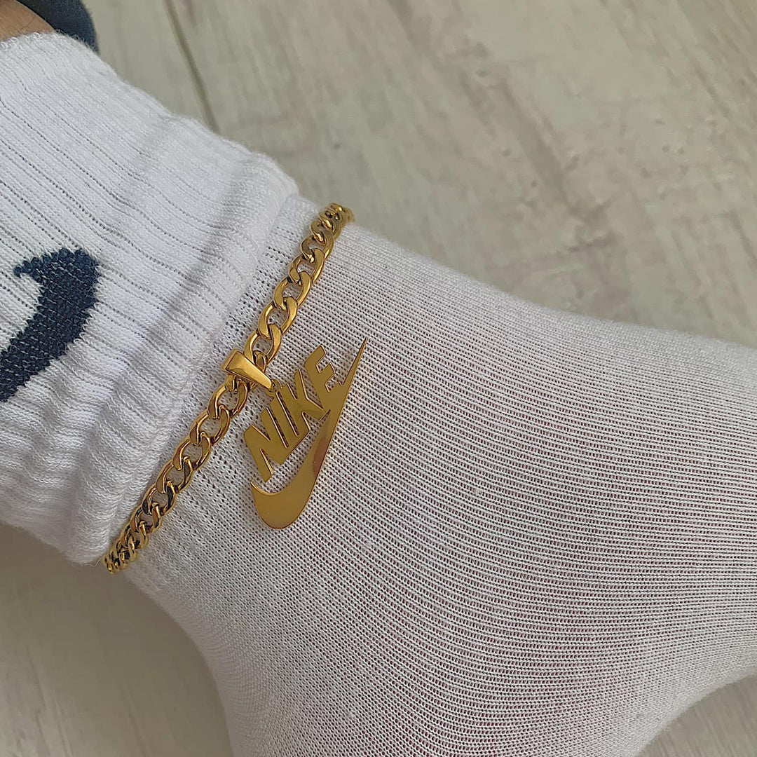 Nike swoosh outlet bracelet